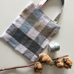 ミナペルホネンハンドメイド　ぺたんこトート