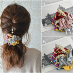 Prima　Barrette【ピーチorグレー】