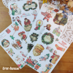 4枚☆クリスマス シールシート