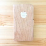 コーヒーの手帳型スマホケース(Android、XPERIA、Galaxy対応)