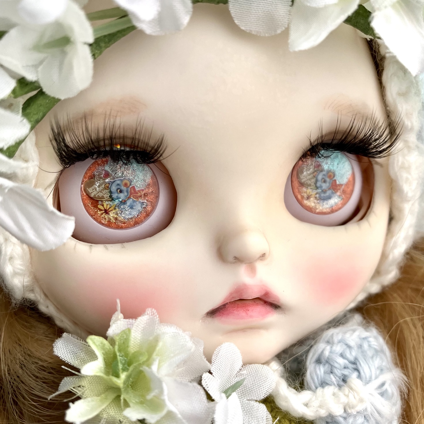 アイチップ レジンアイ 14mm ☆レトロ•ベビーキャラクター☆ アイシー