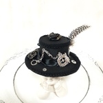 11日火曜日夜９時30分販売 アリスの帽子🎩ブラック ナイト
