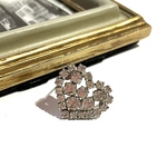 VINTAGE accessory ブローチ　ハートストーン　コスチュームジュエリー　ヴィンテージ  アンティーク  90年代　プレゼント　ギフト　ネックレス　イヤリング