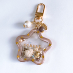 dot shaker keychain (star)