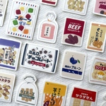 渋菓子　フレークシール