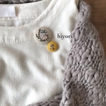 刺繍ブローチ　2個セット