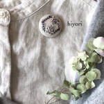 刺繍ブローチ