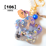 10/12【106】星型★シャラシャラハロウィンキーホルダー　シャカシャカ　シャカシャカ　レジン