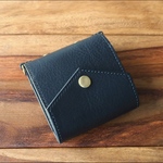  【M様オーダー品】　Mini3 システム手帳 Black 【Flap】
