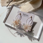 【人気再販✴︎】flower◎ピアス、イヤリング