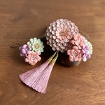 ＊yuezo様 専用カート＊ 和香菊梅 つまみ細工 かんざし 髪飾り