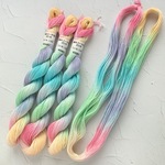 手染め糸 🌸 綿糸コーマ(S) 20/6『琥珀糖Ⅱ』Col.1186 (約70ｍ)🌸 刺し子糸