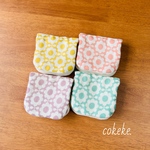  ୨୧  デイジー  ふわふわ&やわらか８重ガーゼ ハンカチ４枚セット♪（無添加ガーゼ使用）୨୧