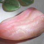【愛され上手に】ピンクオパール　原石　タンブル