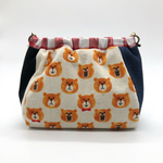 ガオガオくまさん消臭マナーポーチバネポーチ 