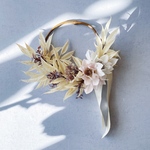 【 botanical  beige wreath】ボタニカル ベージュ リース
