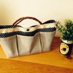 【再販】16pockets Bag in bag ＜white＞