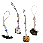 ビーズステッチのハロウィンストラップ