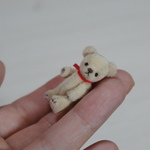 3.4cm ミニミニ クマちゃん (薄茶)