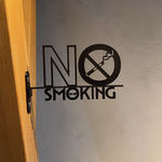 『NO SMOKING（禁煙）』_サイン/看板/ルームプレート/案内板_011