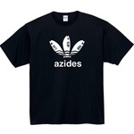 【全サイズ無料】　アジデス　おもしろTシャツ  パロディ azides　面白 プレゼント プリント　半袖　長袖　Tシャツ