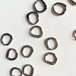 ◎再入荷◎【6pcs silver #16-5】mini nuance foop part/ニュアンス/フープパーツ/シルバー/ミニ/スモールパーツ/金属パーツ/フープ
