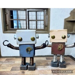 木のロボット　lucky君  SS 2個セット（SS-2）
