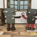 木のロボット　lucky君  SS2個セット（SS-6）