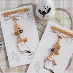 【 パーツB品 】おばけにゃんこのネックレス