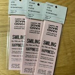 折りタグペーパー　ピンク　20枚入り/くぼみの木