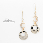 月(891) ピアス/イヤリング/ノンホールピアス/樹脂ピアス