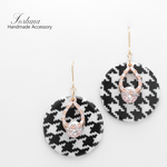 Drop monochrome(910) ピアス/イヤリング/ノンホールピアス/樹脂ピアス