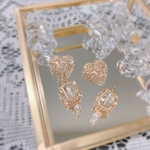 𓊆ハートミラー𓊇 ピアス/イヤリング 𝓉𝒽𝒶𝓃𝓀 𝓎ℴ𝓊