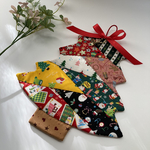 パッチワークのクリスマスツリー　オーナメント
