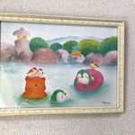 みんなで温泉　ポスター
