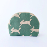 265▶︎まる口ポーチ【L】ランランラン(ミナペルホネン)