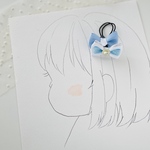 Ribbon & Ribbonプリンセスシリーズ∞C∞①［リボンヘアゴム2本組］
