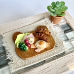 ミニチュアフード 朝食セット☀️