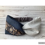 インド刺繍リボン　クロスターバン