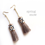 tassel × native pierce(charcoal gray)