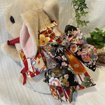うさぎハーネス着物