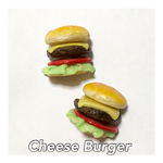 ハンバーガーのブローチ