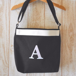 3way  kid's イニシャルbag！黒タイプ