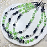 【ぽちっとな様専用】🖤💚メンカラペンラストラップ