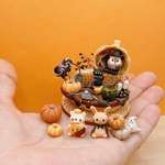 ミニチュア　ハロウィン飾り全部セット　ハンドメイド