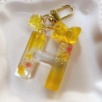 ☆推し色☆イニシャルキーホルダー