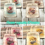 Flower cupcake A7memo complete set