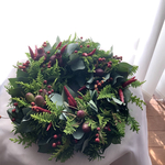 ＊生花クリスマスリース#6   