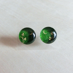 まるピアス15/三日月と三つ葉