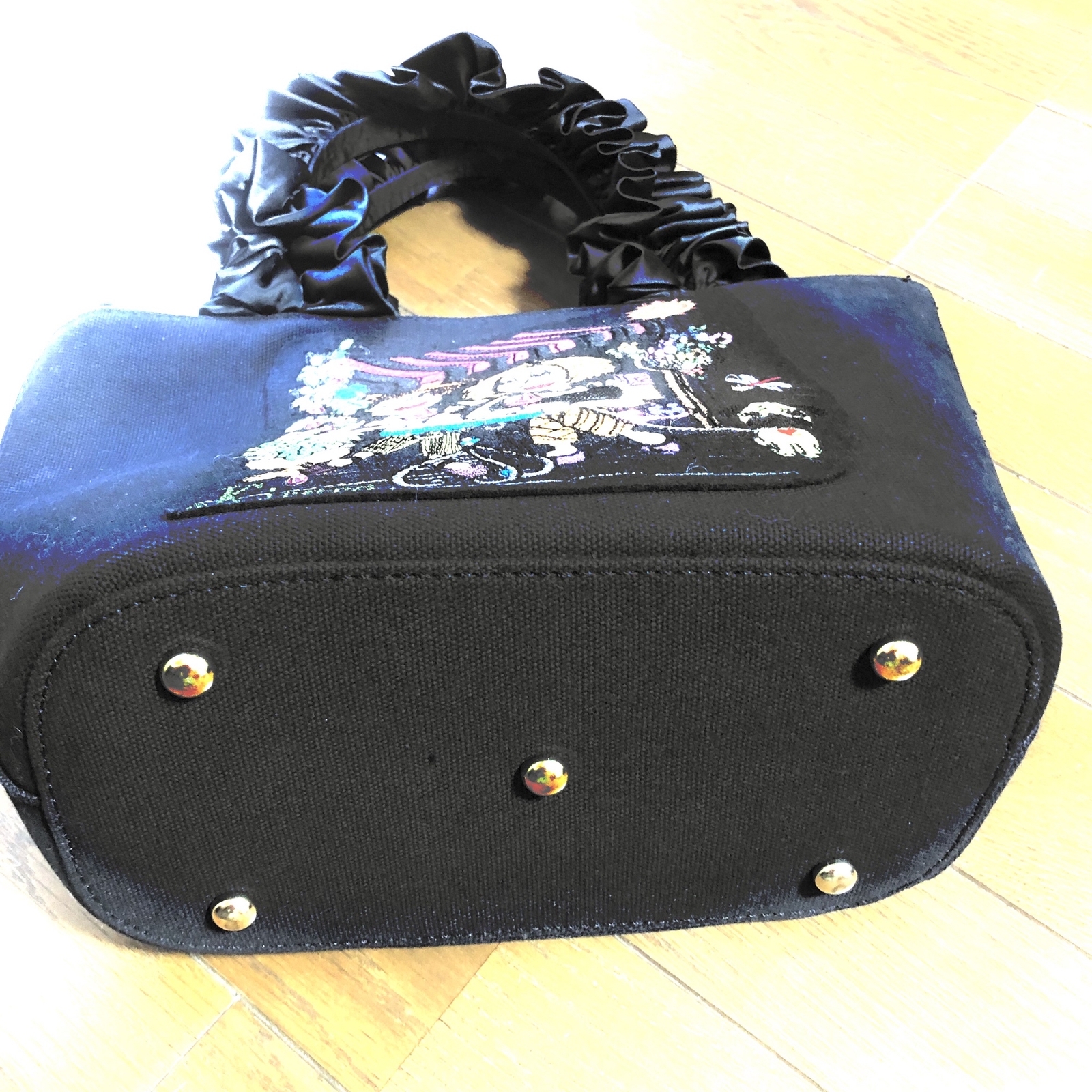 ロラライハリス刺繍 トートバッグ＆ショルダーバッグ